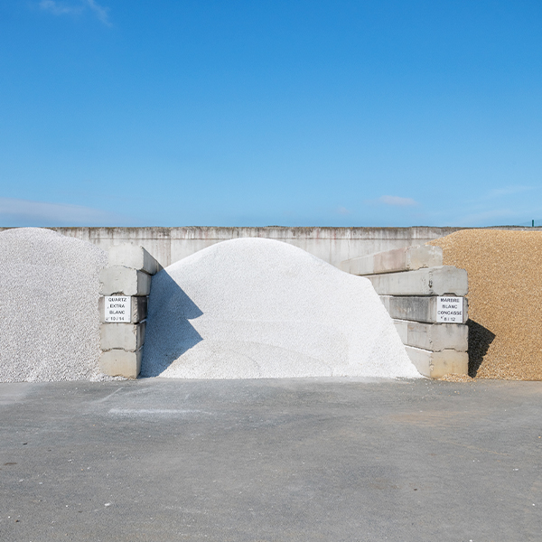 Granulats et sable chez Hervé Matériaux à Ancenis