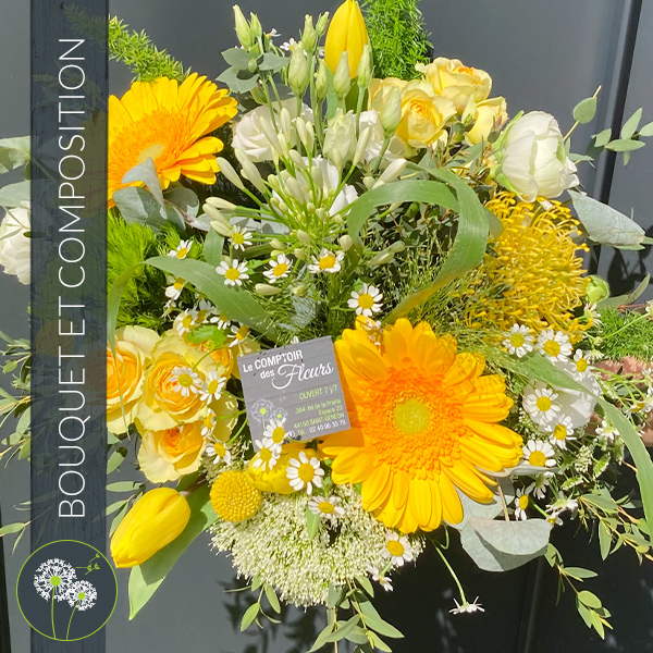 Bouquet et composition Le comptoir des fleurs Ancenis