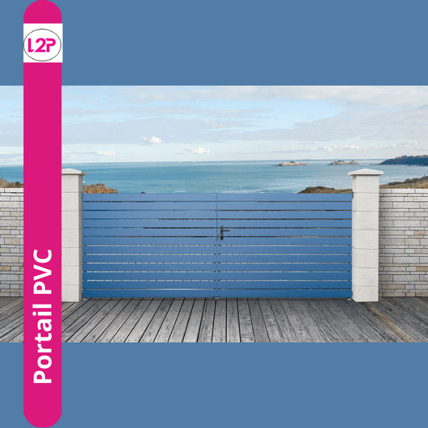 Portail pvc battant coulissant Loire Parquets et Portails ancenis Osani