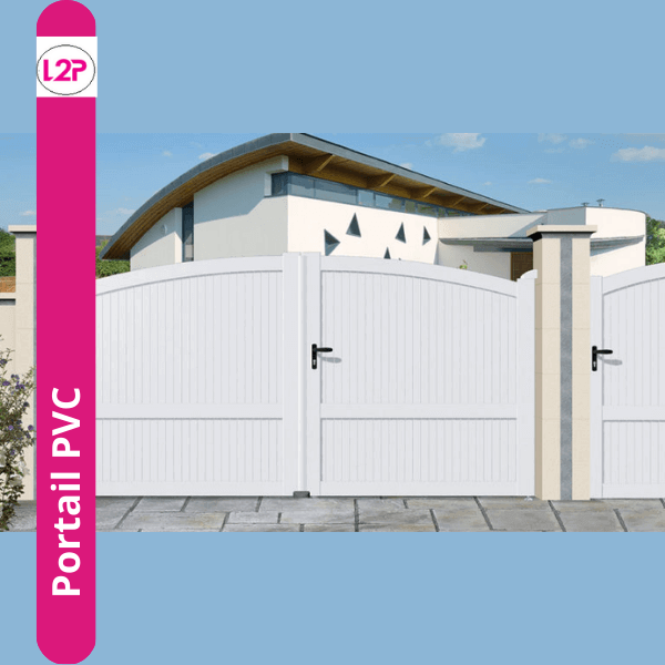 Portail pvc battant coulissant Loire Parquets et Portails ancenis Urtaca