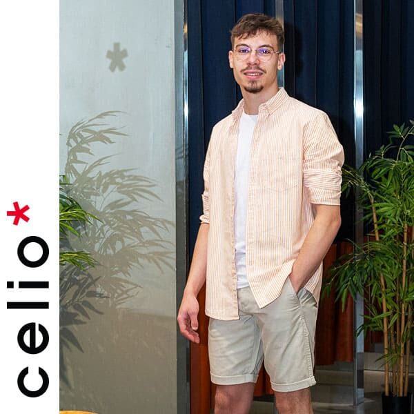 Chemise et short pour Homme chez Celio à Ancenis