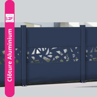Cloture aluminium concept serrenda personnalisable loire parquets portails ancenis 290 b