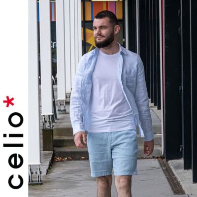 Bermuda et chemise Homme chez Celio à Ancenis