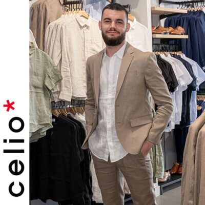 Costume lin Homme chez Celio à Ancenis