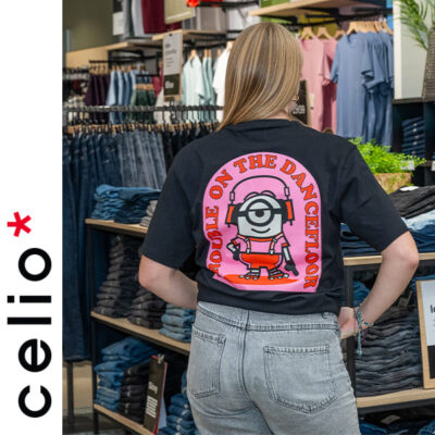 T-shirt imprimé chez Celio à Ancenis