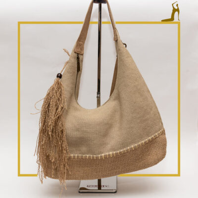 Sac en toile de jute chez Un Pas en Ville à Ancenis
