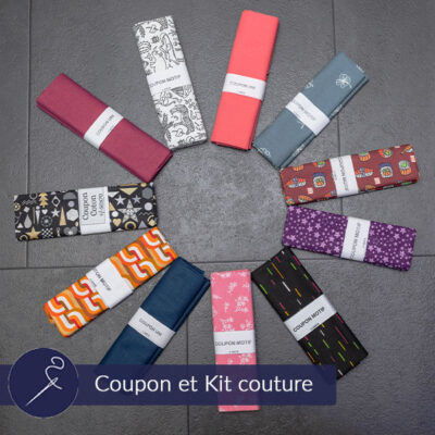 Découvrez l'espace coupons et kit de couture de chez Espace Tissus à Ancenis !