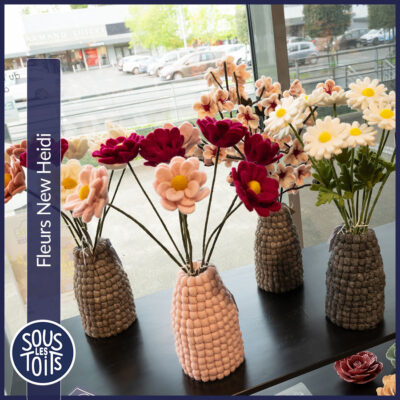 Découvrez les fleurs New Heidi chez sous les toits à Ancenis !