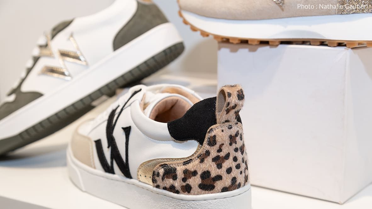 Slider Éram à Ancenis - Boutique haussures Femme et Enfant, chaussures Homme, sneakers, bottines, boots