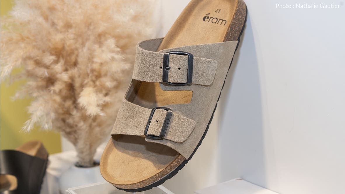 Slider Éram à Ancenis - Boutique haussures Femme et Enfant, chaussures Homme, sneakers, bottines, boots