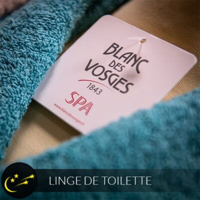 Linge de toilette Blanc des Vosges chez Bonne Nuit Literie à Châteaubriant