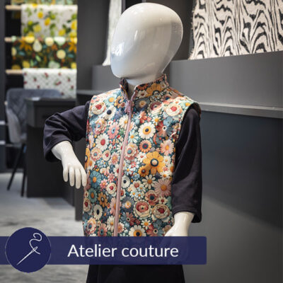 Atelier couture chez Espace Tissus à Châteaubriant !
