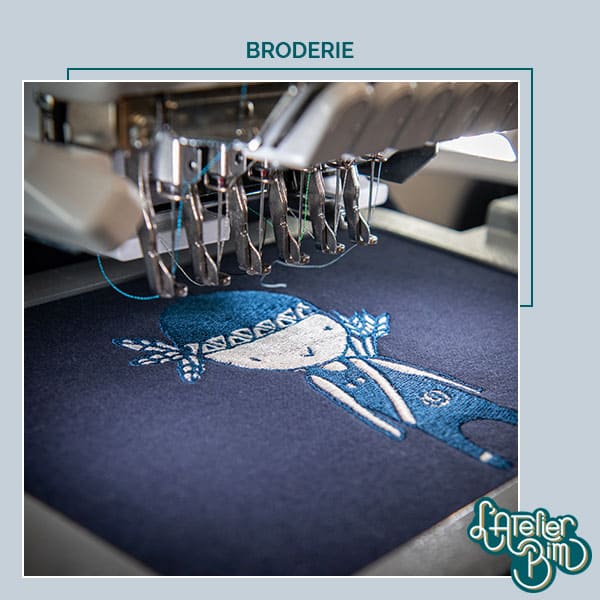Broderie et personnalisation sur textile - Atelier BIM à Châteaubriant