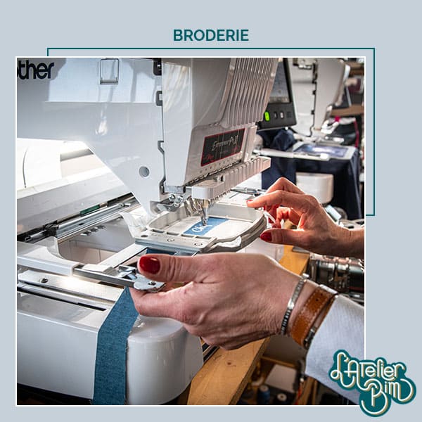 Broderie et personnalisation sur textile - Atelier BIM à Châteaubriant