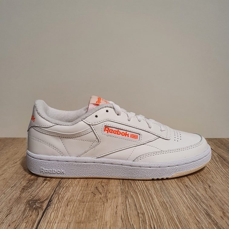 reebok club c 85 femme orange