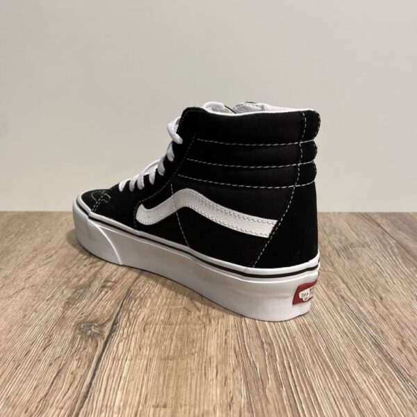 Chaussures pour femme vans sk8 hi platform 2.0 black/white