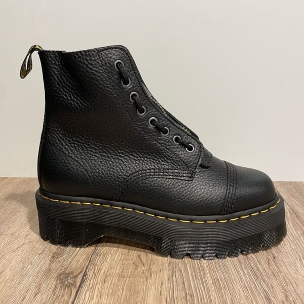Chaussure femme dr martens sinclair black milled nappa