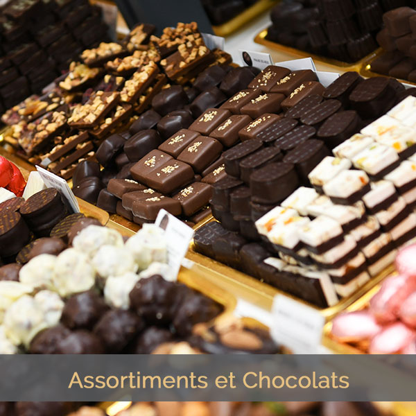 Chocolats au Palais des Gourmandises à Châteaubriant