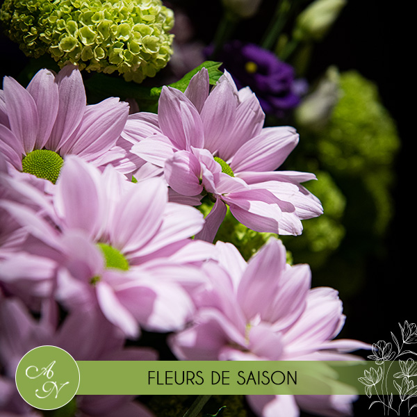 Fleurs de saison chez Art et Nature fleuriste à Derval près de Châteaubriant