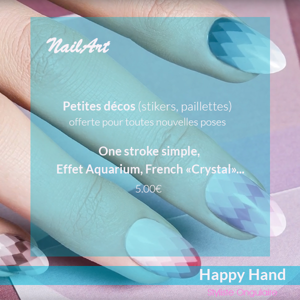 nail art ongle happy hand chateaubriant