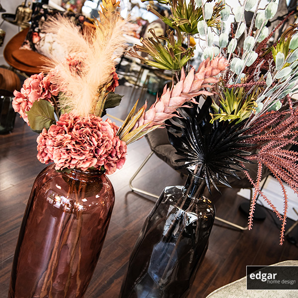 Vases et fleurs séchées chez Edgar Home Design à Châteaubriant