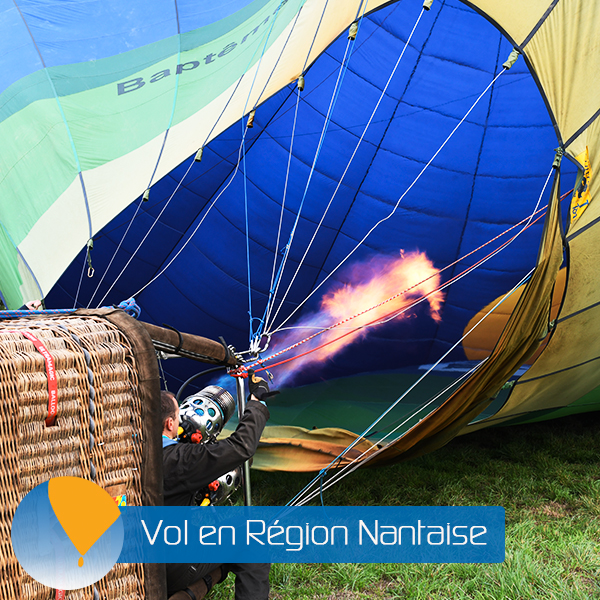 Vol en montgolfière avec Bulle d'Air à Nantes