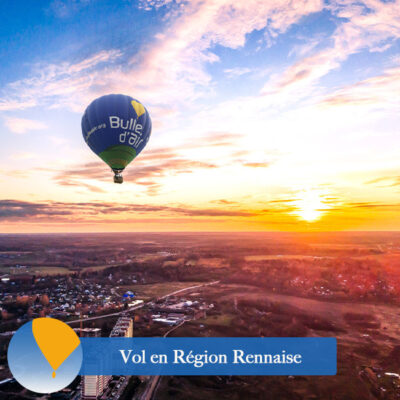 Vol en montgolfière pour Rennes et sa Région