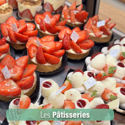 Découvrez les pâtisseries de l'atelier du Blé !
