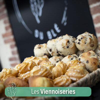 Les Viennoiseries chez L'Atelier du Blé à Châteaubriant