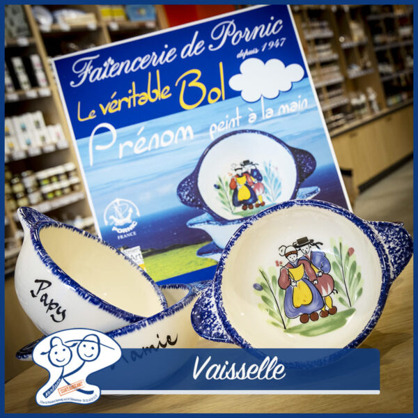 Vaissellle chez Biscuiterie de Kerlann à Châteaubriant