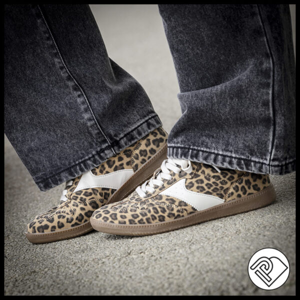 Sneakers Leopard chez Promod à Châteaubriant