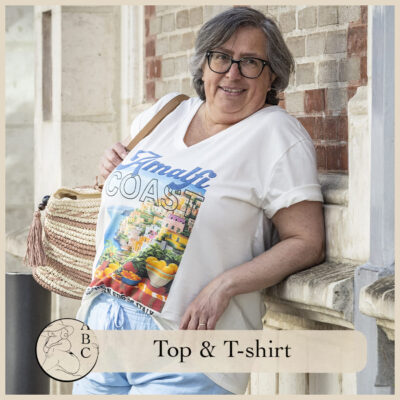 Top et T-shirt chez Au Bonheur des Courbes à Châteaubriant