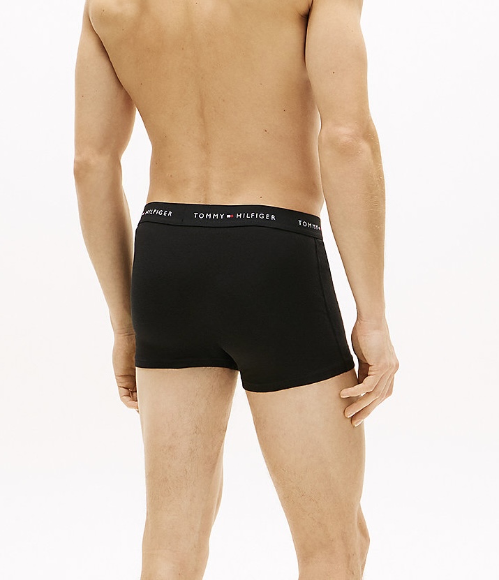 Caleçons TOMMY HILFIGER Pack de 3 Noir