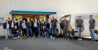 photo d'équipe du groupe Azimé à Châteaubriant