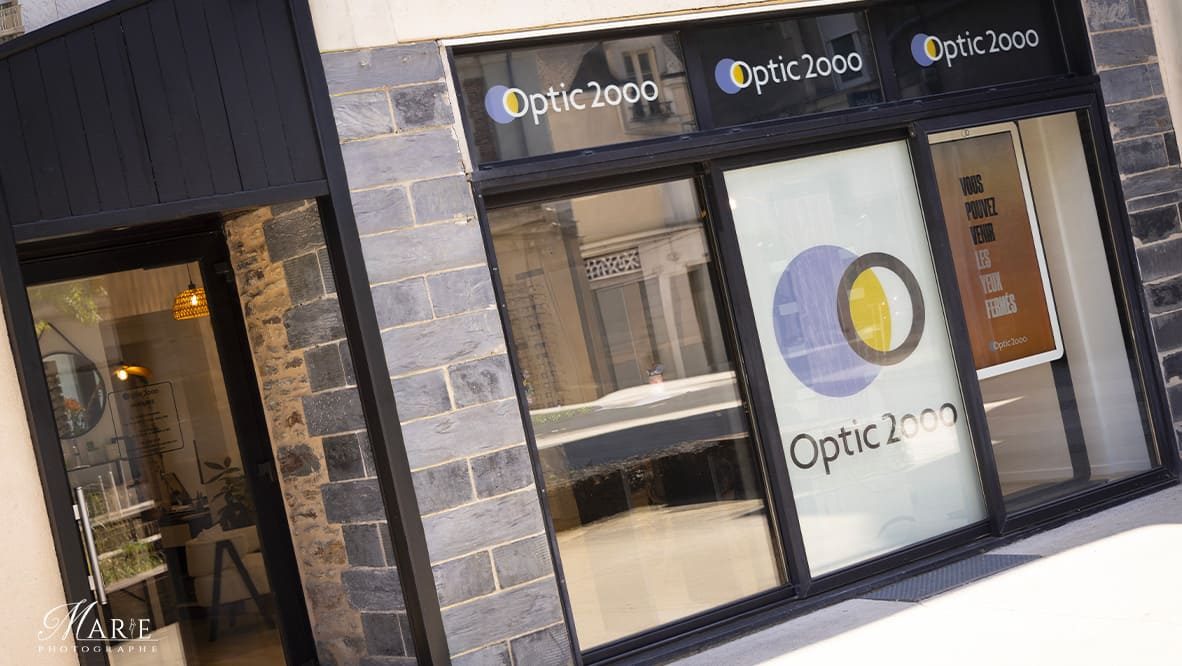 facade et lunettes chez optic2000 à Châteaubriant