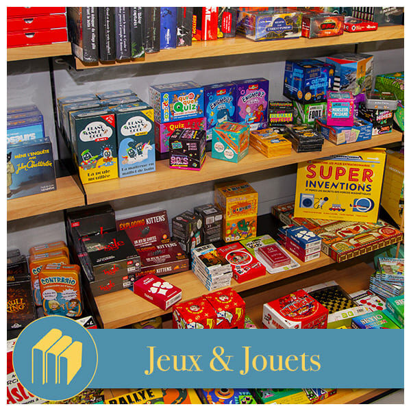 Jeux et jouets chez Maison Presse Papier à Nort-sur-Erdre