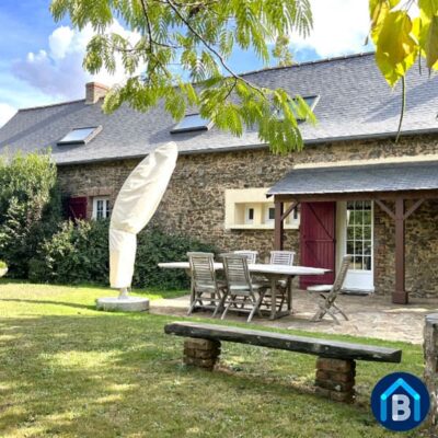 Maison en pierre chez Cabinet Blouin Immobilier à Nort-sur-Erdre