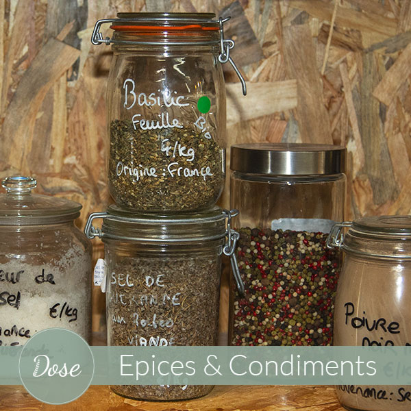 Epices & Condiments - Epicerie Dose à Nort sur Erdre - V&S