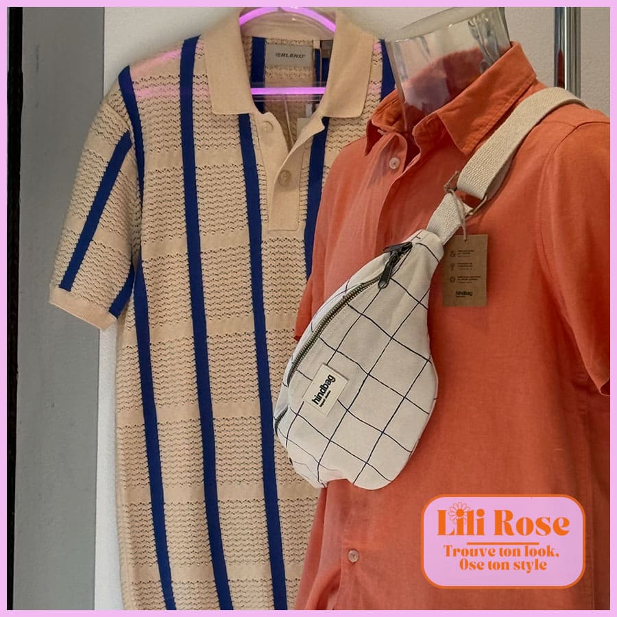 Découvrez les chemises et t-shirts homme de chez Lili Rose !