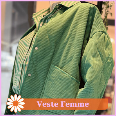 Découvrez les vestes Femme de chez Lili Rose !