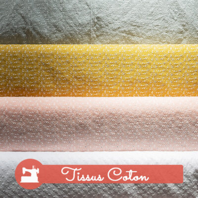 Tissus Coton Self Tissus Redon