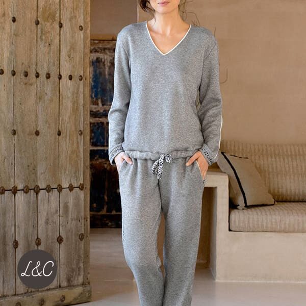 Pyjama Chat Maille Way chez Lise et Chloé à Redon