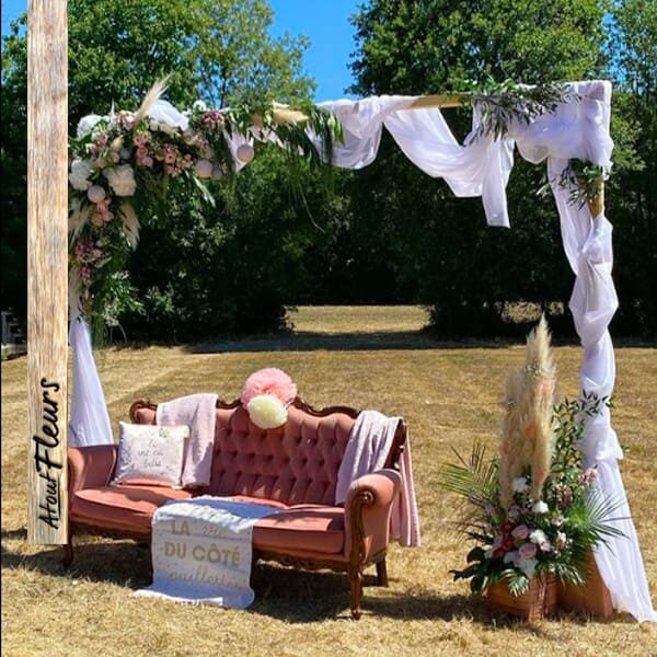 Mariage chez Atout Fleurs à Redon