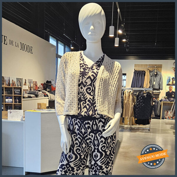 Combinaison à motifs chez Avenue de la Mode à Rieux près de Redon