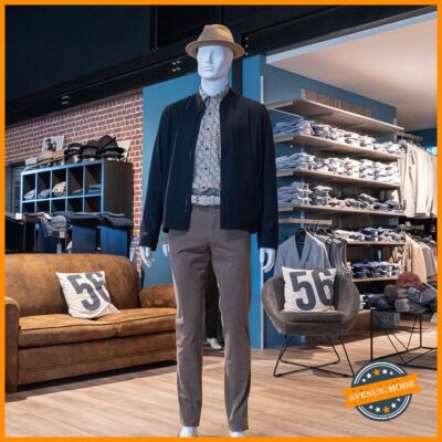 Veste mi-saison et chemise  Homme
