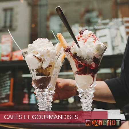 Glaces au Candiot des Frangines, restaurant à Vitré