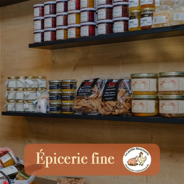 Épicerie fine La Petite Mousserie située à la Guerche de Bretagne près de Vitré