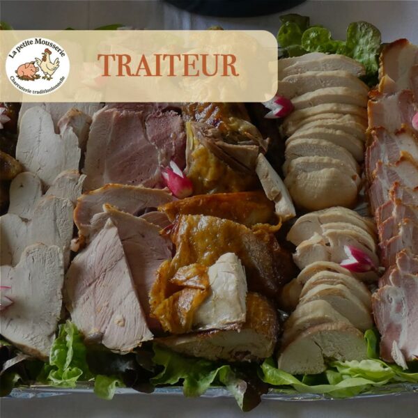 Carte traiteur La Petite Mousserie située à la Guerche de Bretagne près de Vitré
