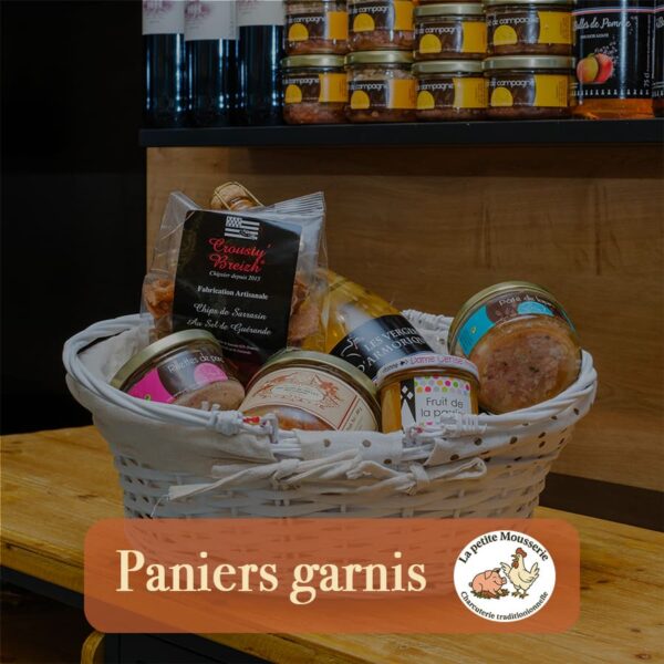 Paniers garnis La Petite Mousserie située à la Guerche de Bretagne près de Vitré