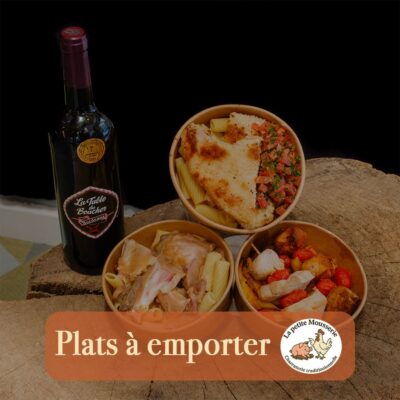 Plats à emporter La Petite Mousserie située à la Guerche de Bretagne près de Vitré